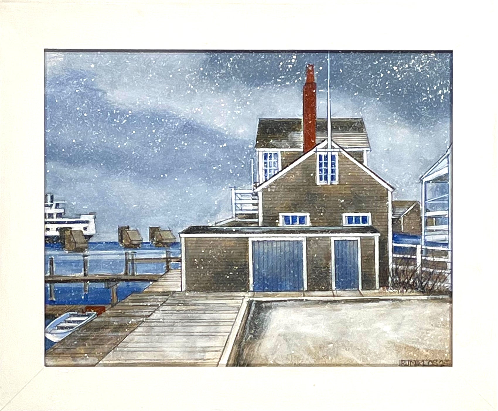 Snow Fog #2 - North Wharf