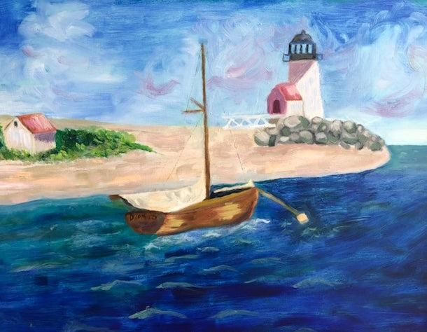 Dionis Moored at Brant Point